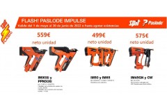 Nueva oferta flash Paslode Impulse. 