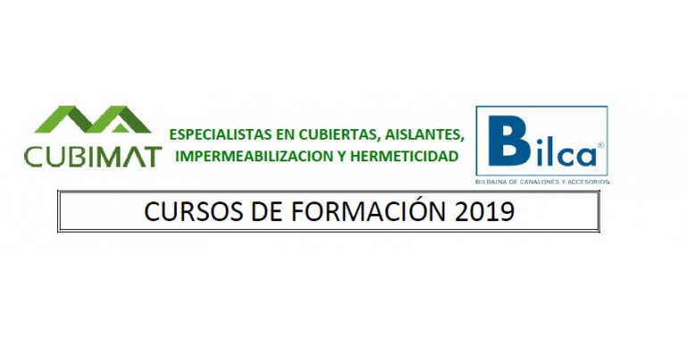 CURSOS FORMACION BILCA 2019