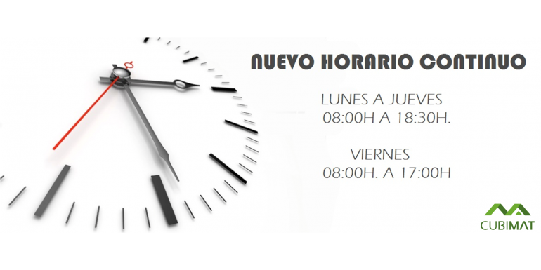 NUEVO HORARIO CONTINUO