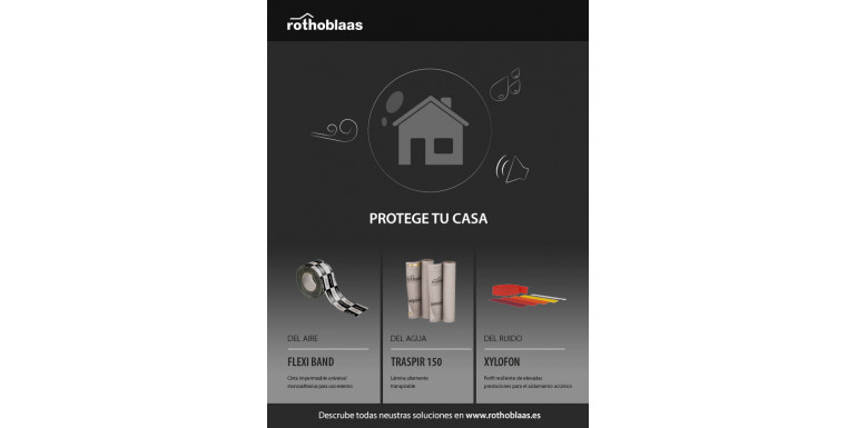 CONFORT DEL HOGAR: PROTEGE TU CASA DEL AGUA, DEL AIRE Y DEL RUIDO