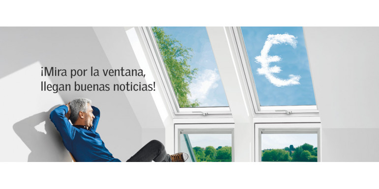 ¡Mira por la ventana llegan buenas noticias!